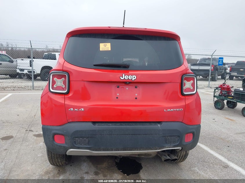 2015 Jeep Renegade Limited VIN: ZACCJBDT8FPB31948 Lot: 44169626