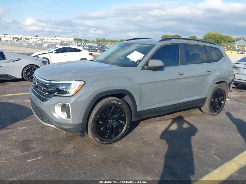 2025 Volkswagen Atlas 2.0T Se W/Technology