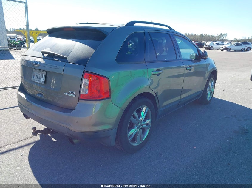 Vin: 2fmdk3j92cba18430, lot: 44665723, ford edge sel 20124