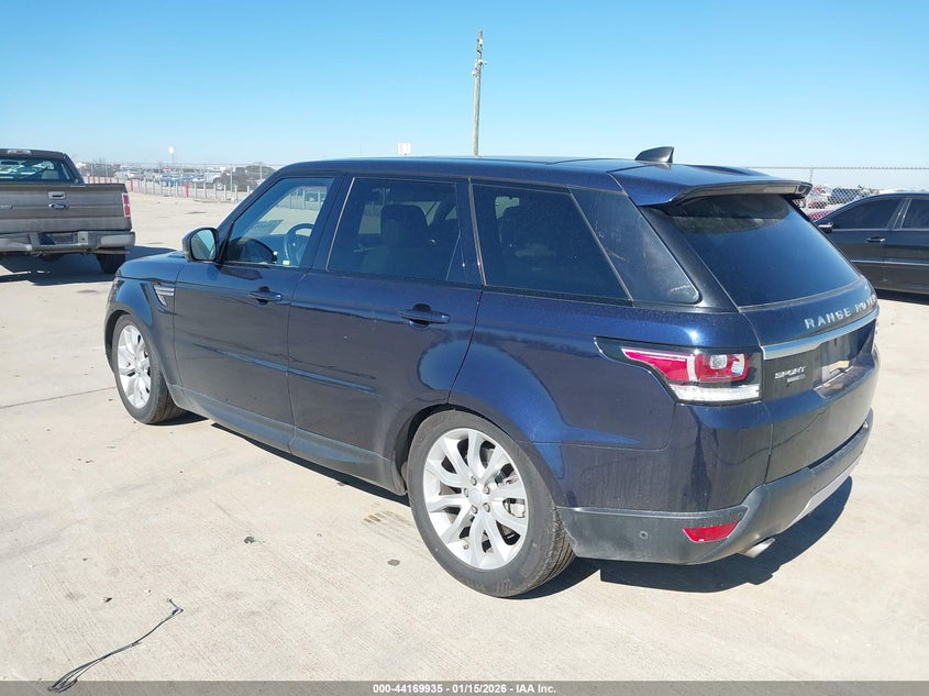 2017 Land Rover Range Rover Sport 3.0L V6 Supercharged Hse