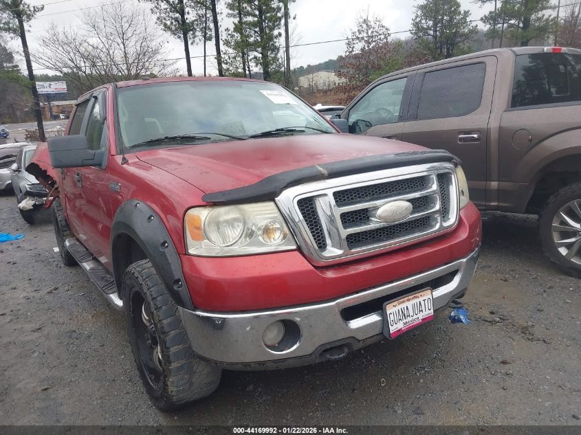 2008 Ford F-150 60Th Anniversary/Fx4/King Ranch/Lariat/Limited/Xlt