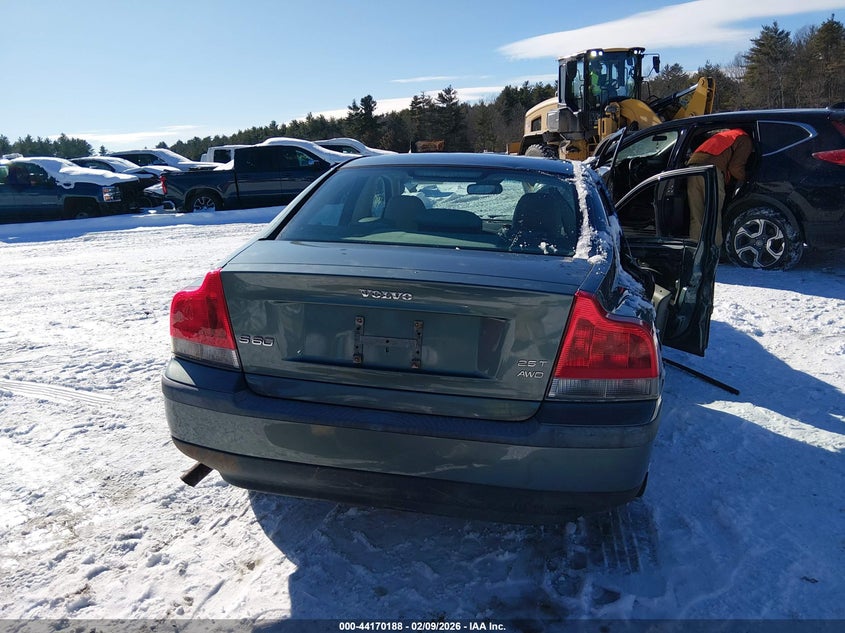 2004 Volvo S60 2.5T Awd VIN: YV1RH59H042391919 Lot: 44170188