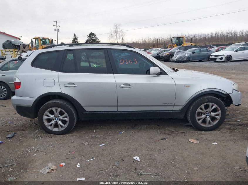 2009 BMW X3 xDrive30I VIN: WBXPC93469WJ29821 Lot: 44170303