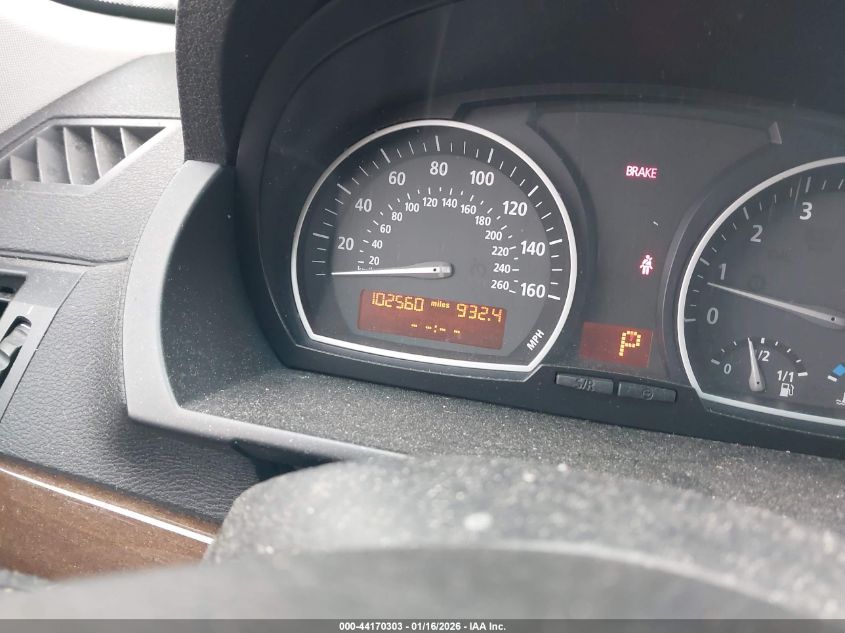 2009 BMW X3 xDrive30I VIN: WBXPC93469WJ29821 Lot: 44170303