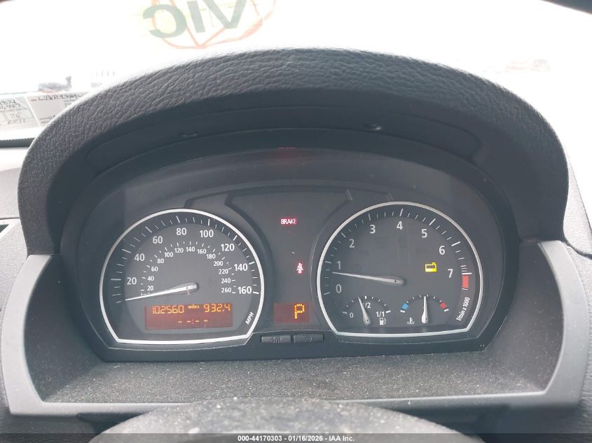 2009 BMW X3 xDrive30I VIN: WBXPC93469WJ29821 Lot: 44170303