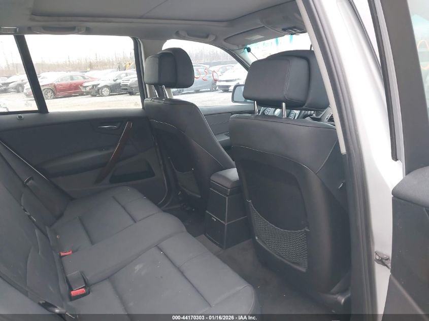 2009 BMW X3 xDrive30I VIN: WBXPC93469WJ29821 Lot: 44170303