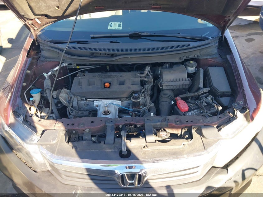 19XFB2F53CE107414 2012 Honda Civic 1.8 Lx Other