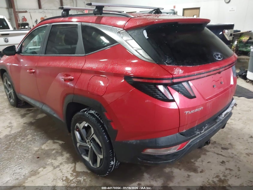 2022 HYUNDAI TUCSON 2.5L I-4 DI, DOHC, V(VIN: 5NMJFCAE7NH124420