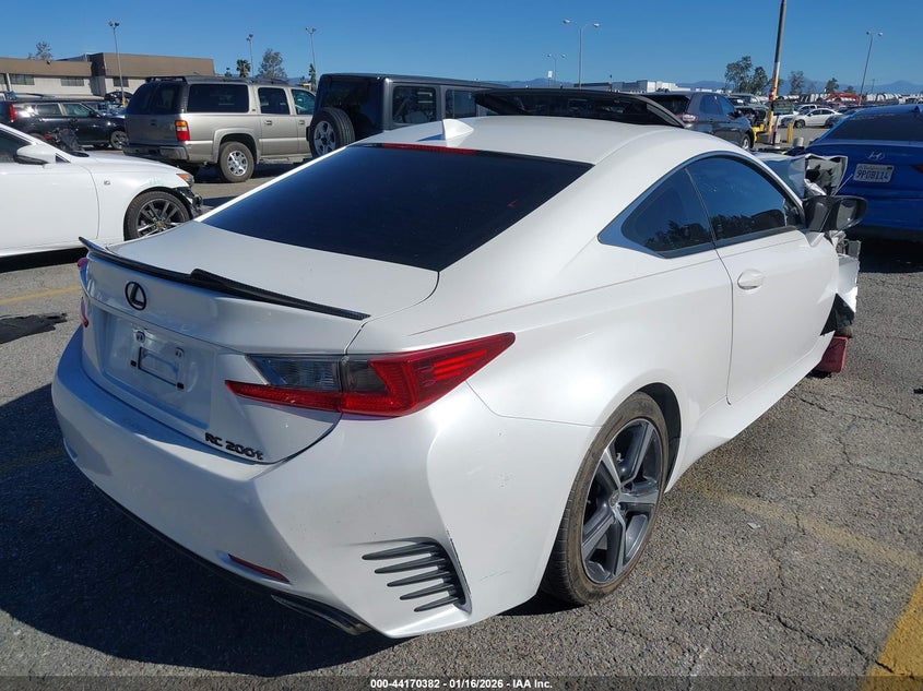 2017 Lexus Rc 200T