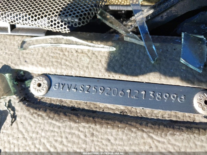 2006 Volvo Xc70 VIN: YV4SZ592061213899 Lot: 44170500