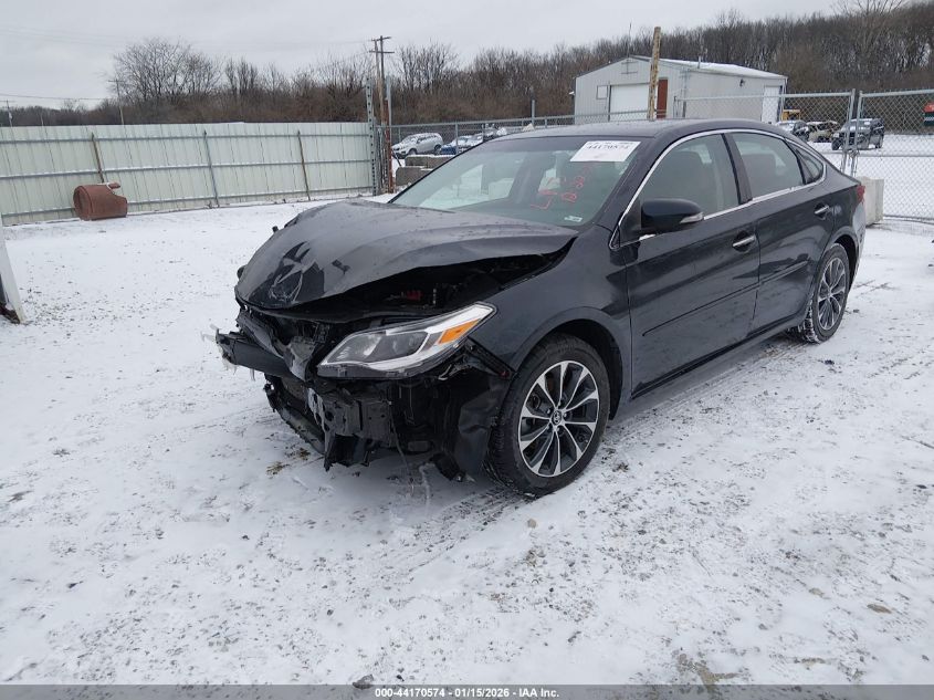 2016 Toyota Avalon Xle Plus