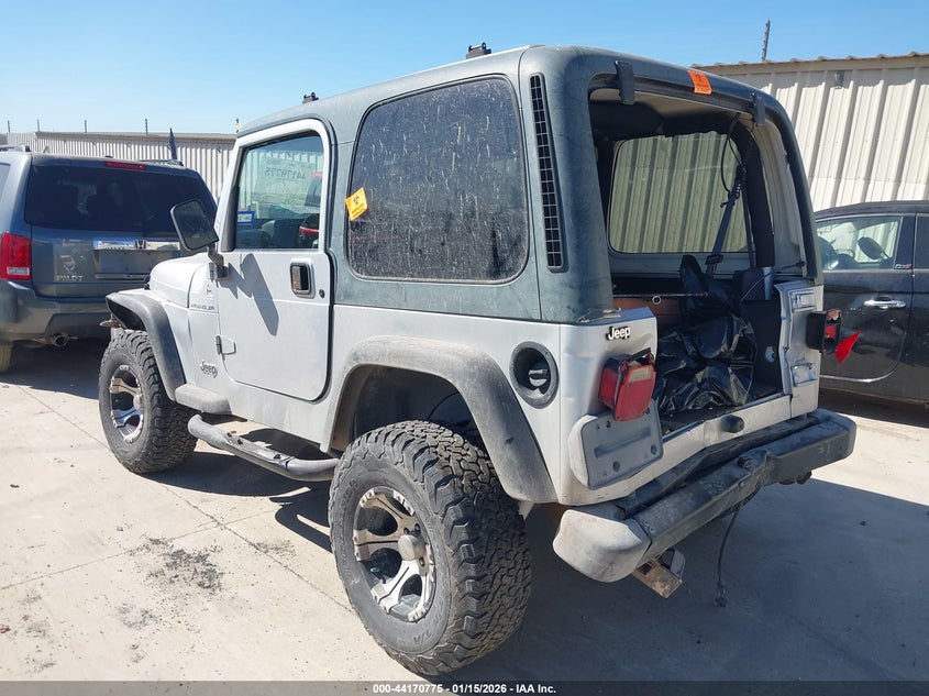 2002 Jeep Wrangler X