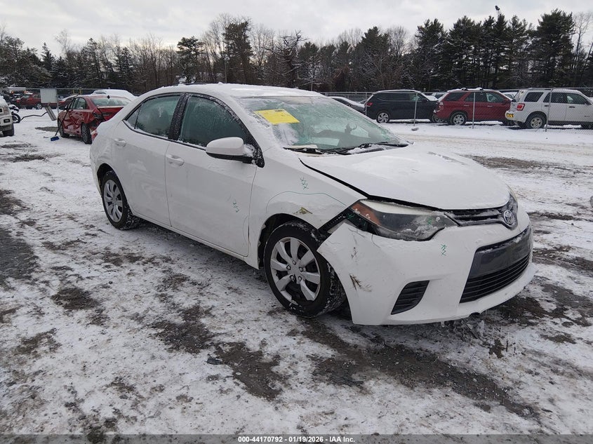 2016 Toyota Corolla Le