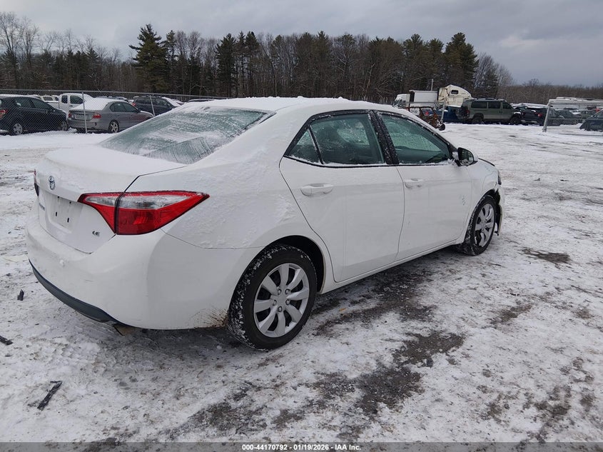2016 Toyota Corolla Le