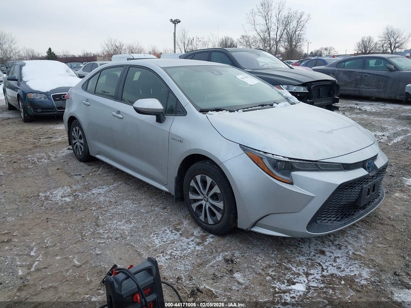 JTDEAMDE2MJ013414 2021 Toyota Corolla Hybrid Le auction photo 1