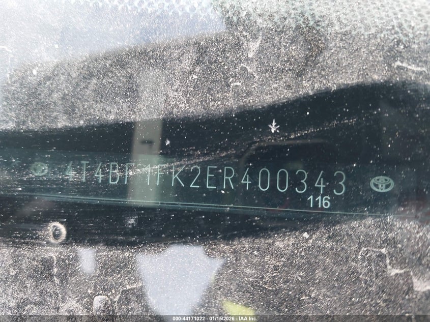 2014 Toyota Camry Le VIN: 4T4BF1FK2ER400343 Lot: 44171022