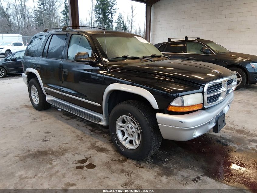 2002 Dodge Durango Slt Plus