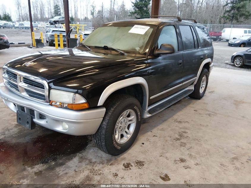 2002 Dodge Durango Slt Plus