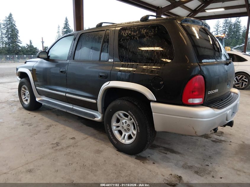 2002 Dodge Durango Slt Plus