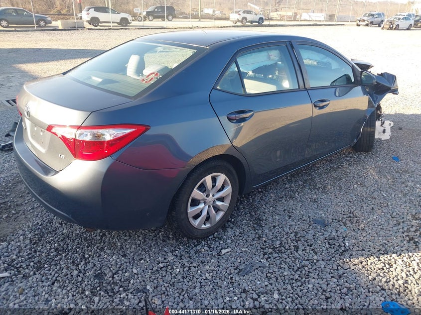 2016 Toyota Corolla Le