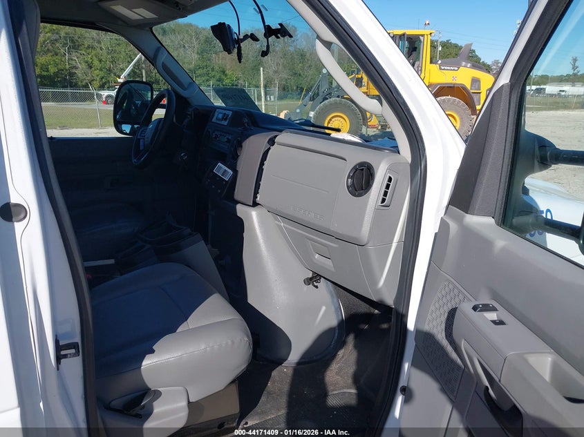 2024 Ford E-350 Cutaway White Lot 111044171409 Vin 1FDWE3FN1RDD04312