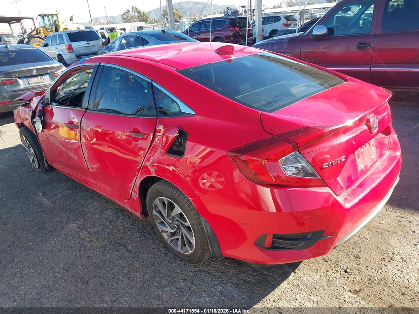 2017 HONDA CIVIC SEDAN 2.0L I-4 DOHC, VVT, 158HP