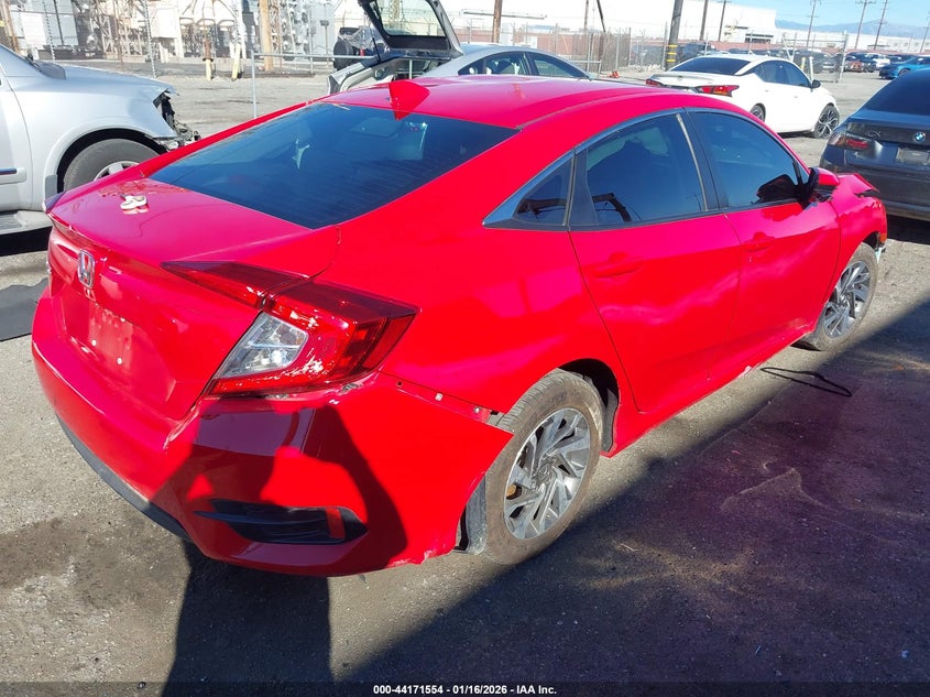 2017 HONDA CIVIC SEDAN 2.0L I-4 DOHC, VVT, 158HP