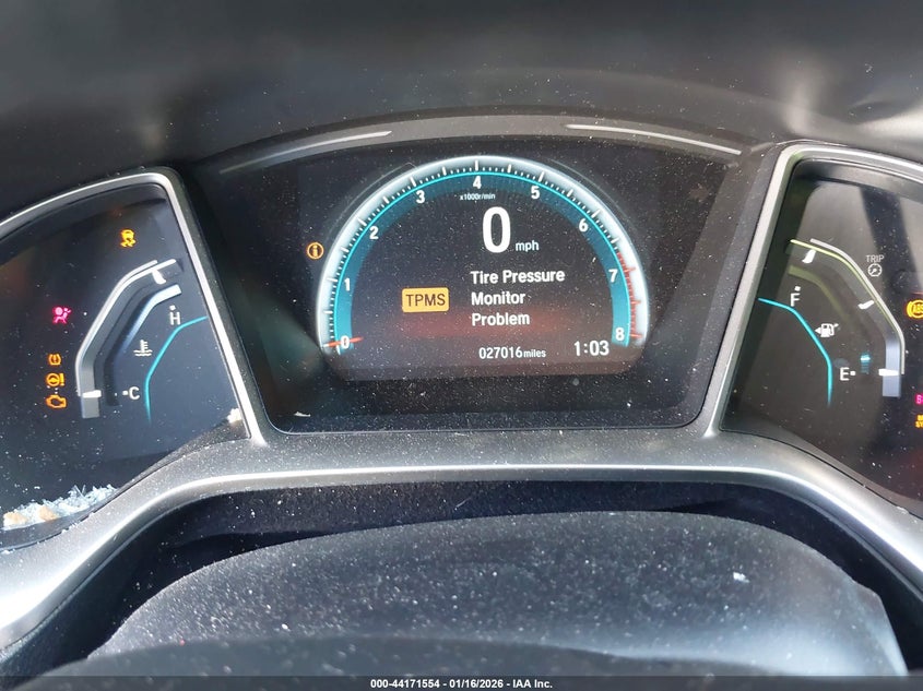 2017 HONDA CIVIC SEDAN 2.0L I-4 DOHC, VVT, 158HP