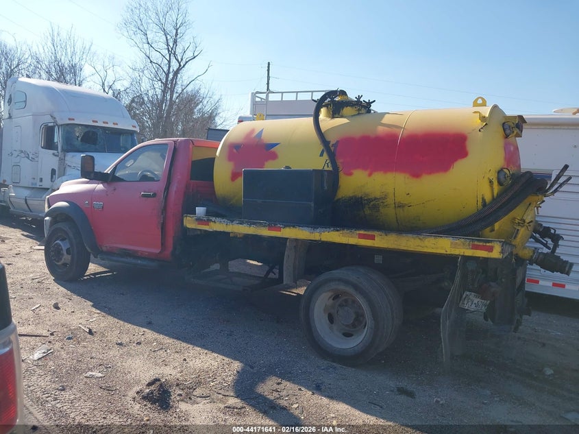 2012 Ram 5500 Chassis St/Slt VIN: 3C7WDNBL1CG181163 Lot: 44171641