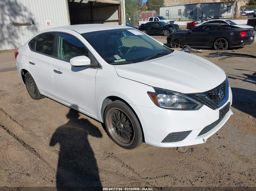 3N1AB7AP2JL653987 2018 Nissan Sentra Sv auction photo 1
