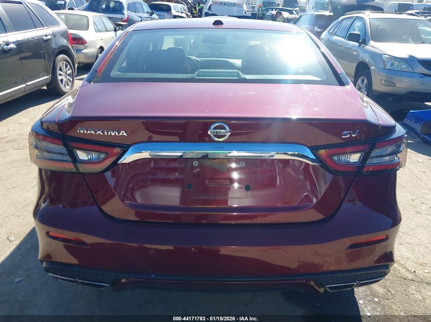 2021 Nissan Maxima Sv Xtronic Cvt VIN: 1N4AA6CV6MC512626 Lot: 44171783