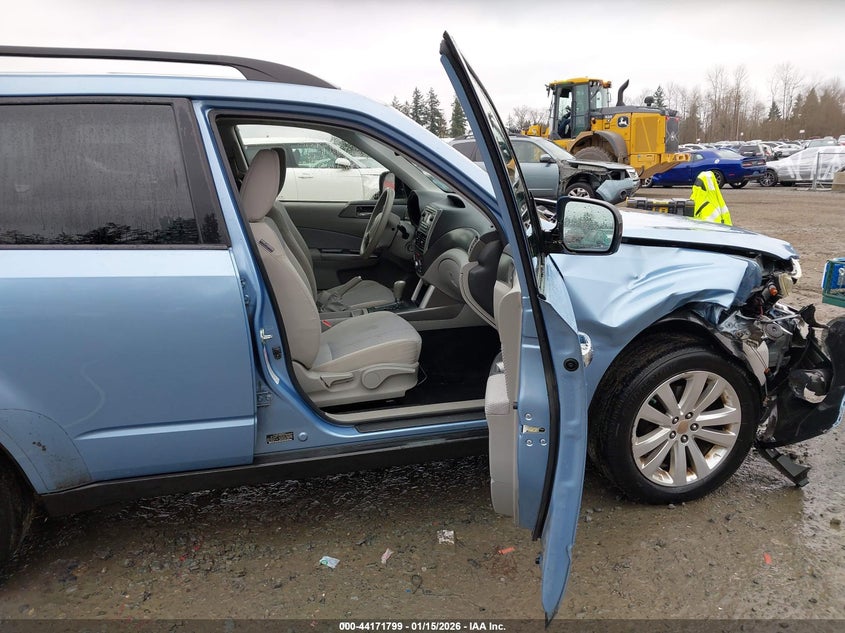 2012 Subaru Forester 2.5 2.5X Premium blue Lot 111044171799 Vin JF2SHADC7CH422379