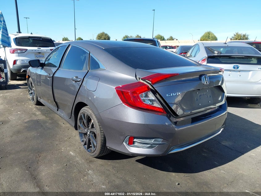 2019 Honda Civic Lx VIN: 2HGFC2F68KH588416 Lot: 44171832