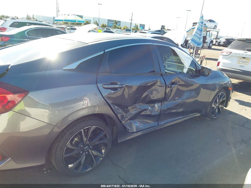 2019 Honda Civic Lx VIN: 2HGFC2F68KH588416 Lot: 44171832