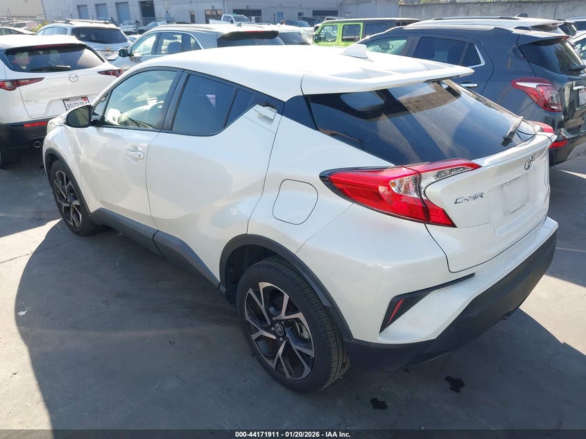 VIN JTNKHMBX2M1125967 2021 TOYOTA C-HR XLE