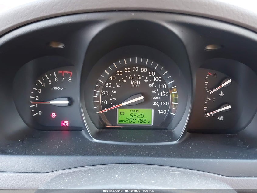 2008 Kia Spectra Ex VIN: KNAFE121785522109 Lot: 44172018
