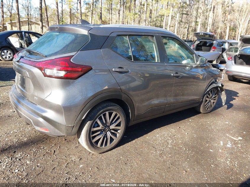 VIN 3N1CP5CV1ML470370 2021 NISSAN KICKS SV XTRONIC CVT