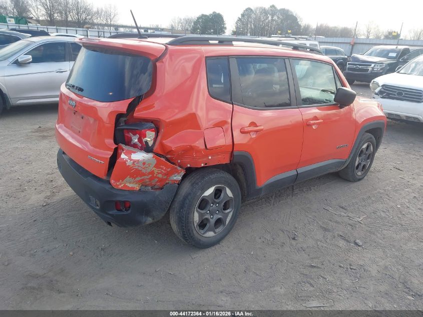 2016 Jeep Renegade Sport