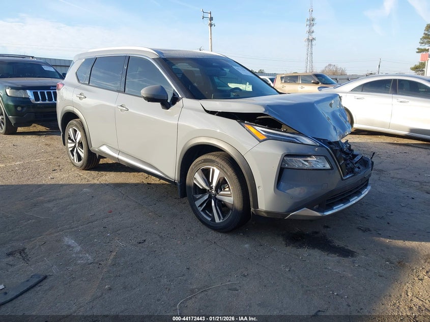 JN8AT3DC8MW106012 2021 Nissan Rogue Platinum Fwd auction photo 1