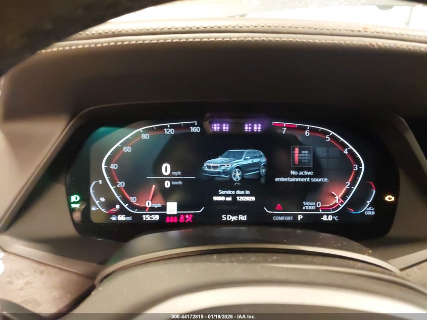 2019 BMW X5 xDrive40I VIN: 5UXCR6C5XKLL07687 Lot: 44172819