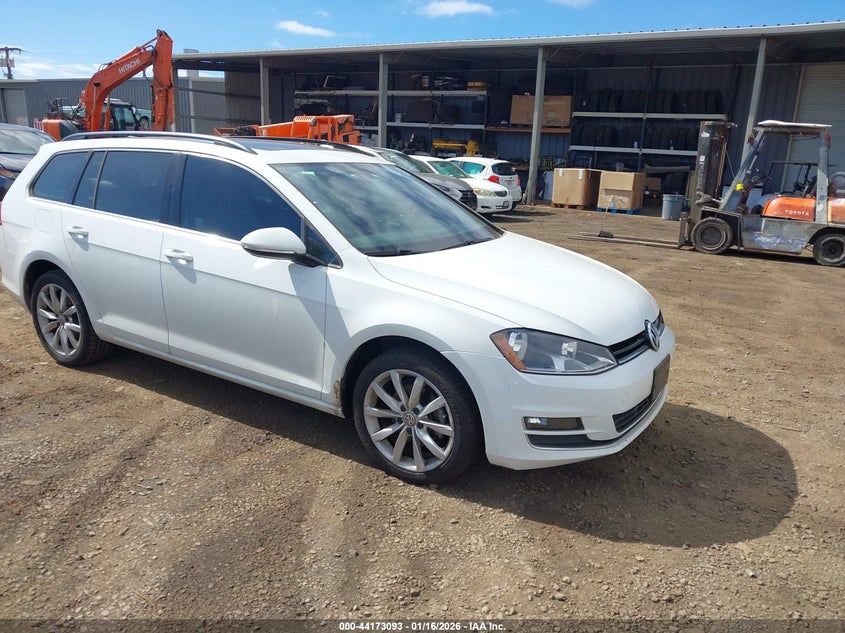 2017 VOLKSWAGEN GOLF SPORTWAGEN auction photo 1