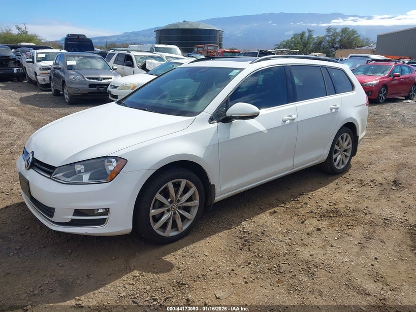 2017 VOLKSWAGEN GOLF SPORTWAGEN auction photo 2