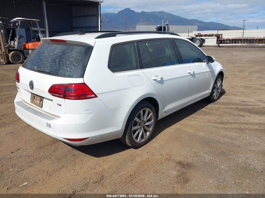 2017 VOLKSWAGEN GOLF SPORTWAGEN auction photo 4