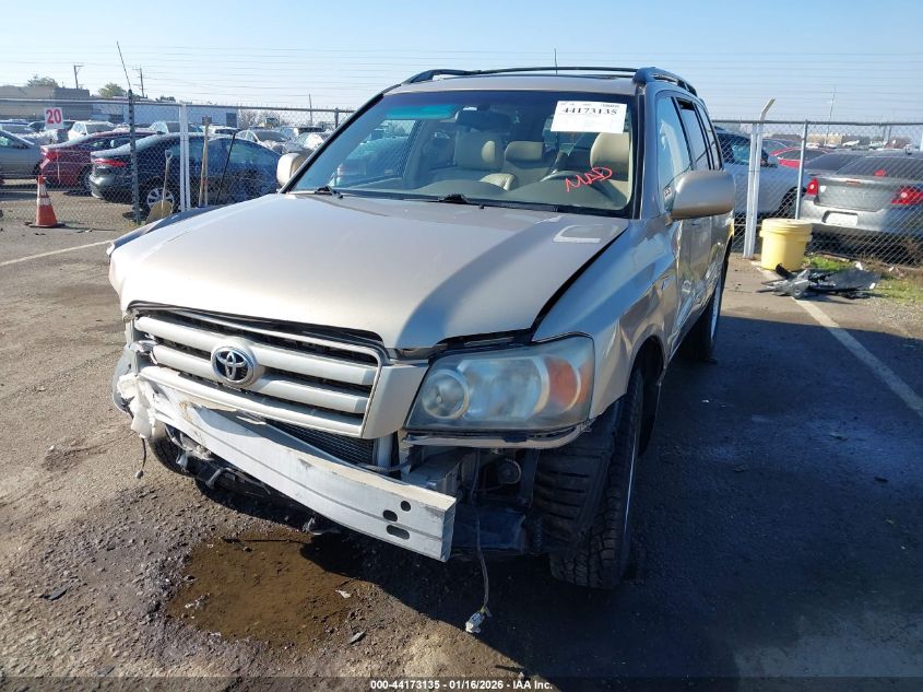 2005 Toyota Highlander Limited V6