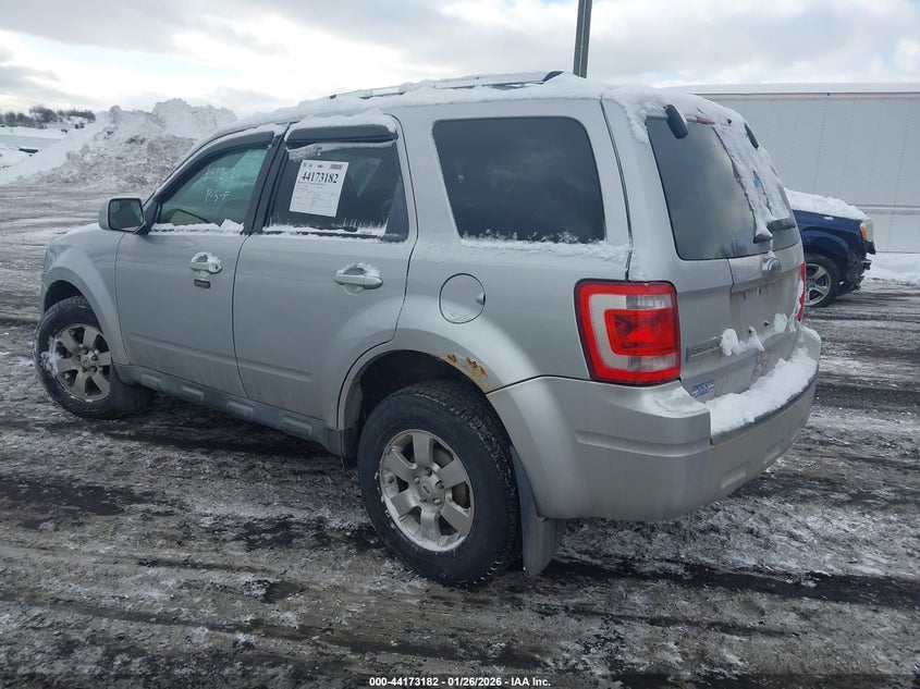 Vin: 1fmcu9eg6cka59344, lot: 44669141, ford escape limited 20123