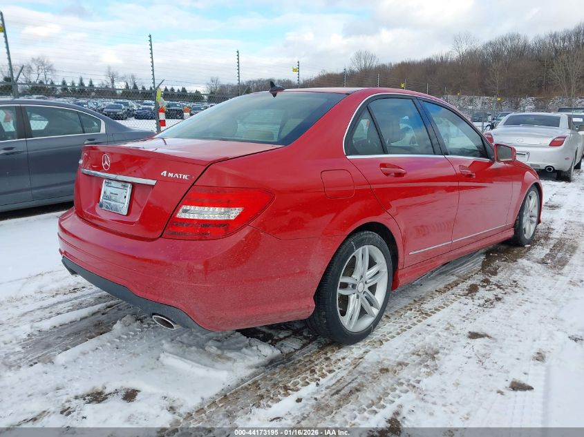 2013 Mercedes-Benz C 300 Sport 4Matic