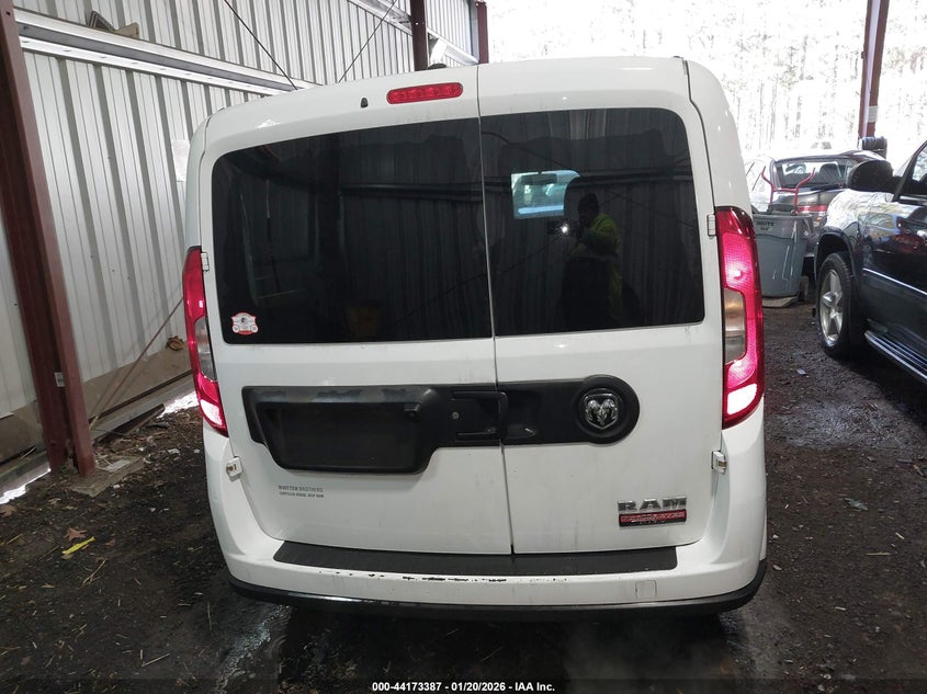 VIN ZFBERFBB9J6L39404 2018 RAM PROMASTER CITY TRADESMAN SLT