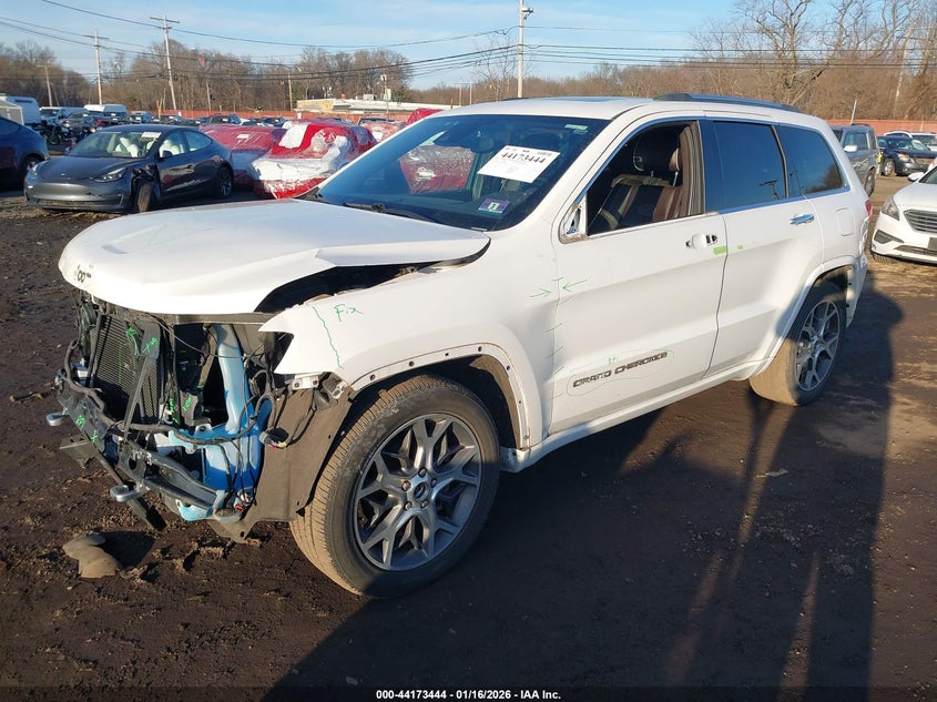 VIN 1C4RJFCG7KC696468 2019 JEEP GRAND CHEROKEE OVERLAND 4X4