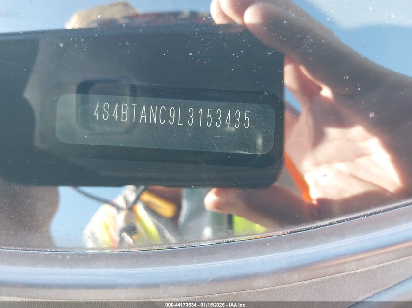 VIN 4S4BTANC9L3153435 2020 SUBARU OUTBACK LIMITED
