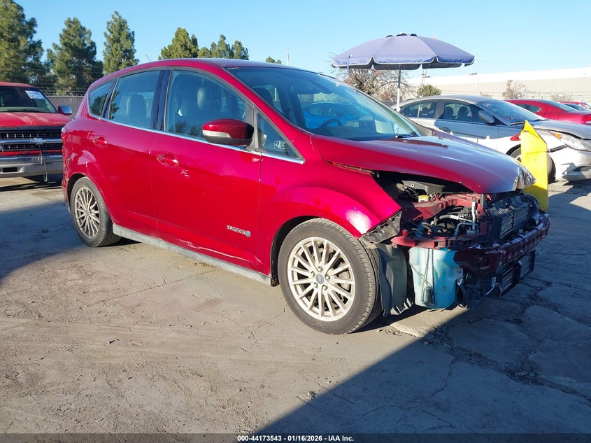 1FADP5BU4DL555750 2013 Ford C-Max Hybrid Sel auction photo 1